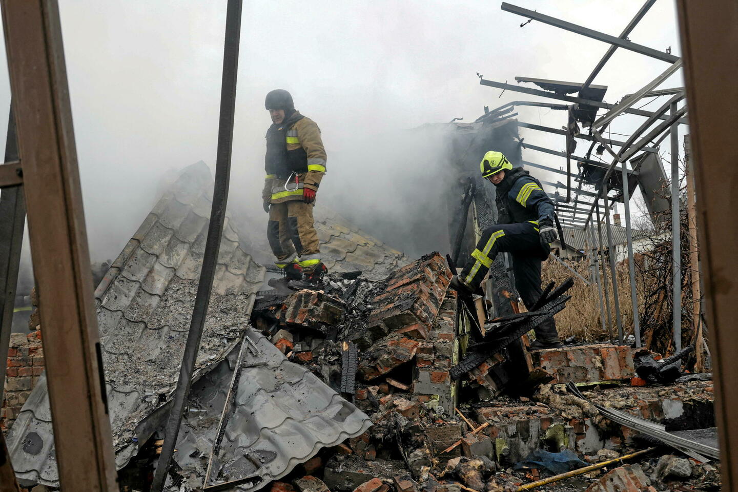 La Russie lance une attaque massive sur l’Ukraine le jour de Noël