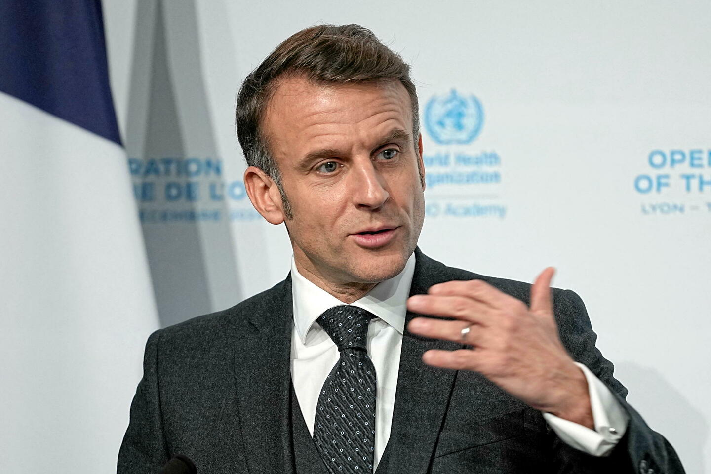 Emmanuel Macron réclame l’envoi d’une aide humanitaire massive à Gaza